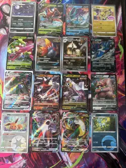 Pokemon 16 Card Lot nm V Max Mega Amazing Ex HOLO Rare Hits Only F113 - Image 1