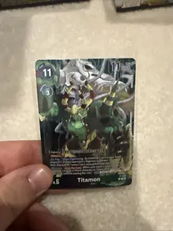 Digimon Card Game - BT23 Hacker's Slumber - Titamon #P-209 - Near Mint Foil - Image 1