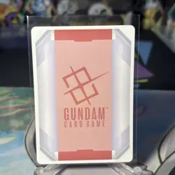 Gundam TCG Card Game Dual Impact Foil Resource GD02 R-015 C++ GQuuuuuuX Gundam - Image 2