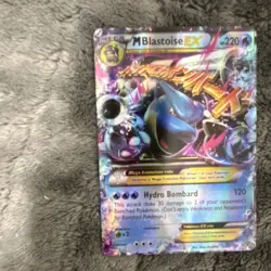 Pokemon M Blastoise EX Full Art Ultra Rare Holo XY 30/146 Card - Image 1