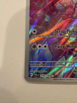 Pokemon TCG Tinkatink Scarlet & Violet Paldea Evolved Holo Card 216/193 - Image 5