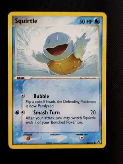 (LP) Squirtle 83/112 2004 EX FireRed & LeafGreen Pokemon Card Nirvana Nevermind - Image 1