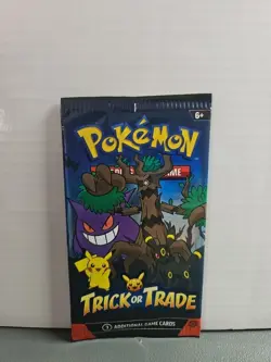 Pokemon Trick Or Trade 2024 Single Pack With 3 Cards Sealed - Image 1