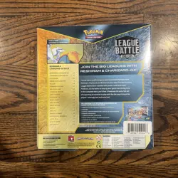 Pokemon TCG League Battle Deck Reshiram Charizard GX SEALED TAG TEAM CARDS - Image 2