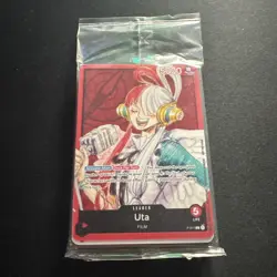 One Piece Card Game Film Red Uta Promo Demo Deck English TCG + Bonus Deck - Image 1