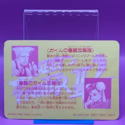Guile Chun-Li 66 Street Fighter Carddass TCG Game Trading Card Holo Japanese #10 - Image 3