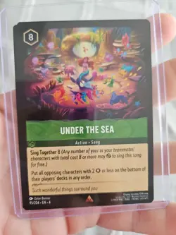 Disney Lorcana LOT of 2 PACK FRESH Action Cards Under The Sea 95 Ursula's... - Image 4