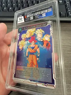 HGA Pristine 10 Birth of A Super Saiyan God Dragonball Super Card Game - Image 2
