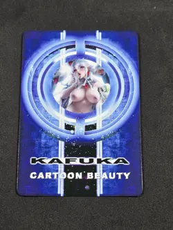 Kafuka Cartoon Beauty ACG Goddess Story Sexy Waifu Anime Card Bosette - Image 2