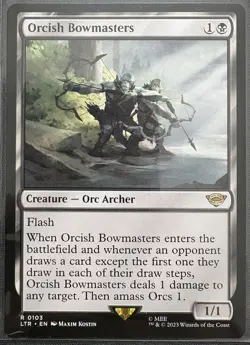 Orcish Bowmasters Universes Beyond: the Lord of the Rings: Regular MTG - Image 1