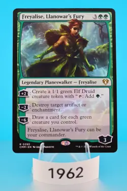MTG Freyalise, Llanowar's Fury Commander Masters Regular #290 - Image 1