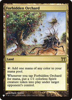 Forbidden Orchard #276 | Near Mint | The List Magic MTG - Image 1
