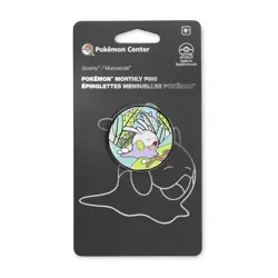 Pokemon Center 2025 Goomy Pokemon Monthly Pins Habitat Pin 4 of 12 - In Hand - Image 1