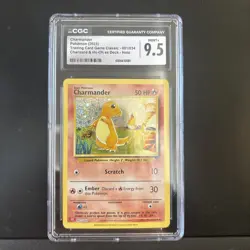 CGC 9.5 MINT + CHARMANDER Pokemon TCG Classic 1/34 Charizard Ho-Oh ex Deck Holo - Image 1