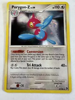 Pokemon Porygon-Z #6 (Holo) - Great Encounters - DPBP#167 - 2008 LP - Image 1