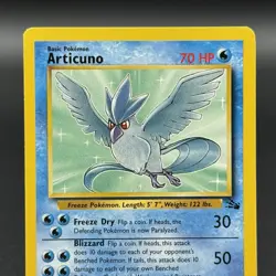 Articuno 17/62 - Pokemon Fossil Base Set - Unlimited Rare - Image 2