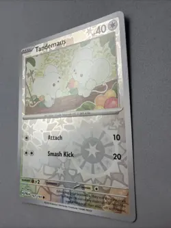 Pokemon TCG * SV Paldea Evolved * 167/193 Tandemaus REVERSE HOLO Common * NM - Image 2
