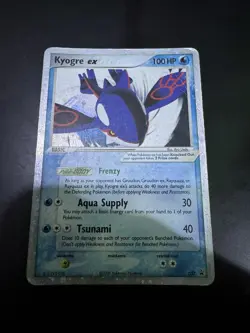 Kyogre - Pokemon TCG EX Black Star Promo Holo 037 2006 - Image 1