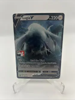138/195 Lugia V Prize Pack Series Stamped Play Pokemon TCG Silver Tempest - Image 1