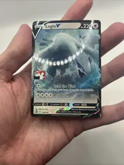 138/195 Lugia V Prize Pack Series Stamped Play Pokemon TCG Silver Tempest - Image 4