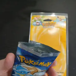 Pokemon Base Set First Edition Shadowless Blister Pack Blastoise 1999 EMPTY OPEN - Image 2