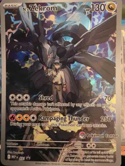 Ascended Heroes ETB Promo N's Zekrom 031 - Pokemon Center Stamp - Image 1