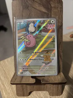 Pokemon TCG Chansey Illustration Sv06: Twilight Masquerade 187/167 NM Condition - Image 1