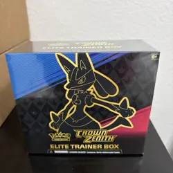 Pokemon TCG Crown Zenith Elite Trainer Box, New/Factory Sealed - Image 1