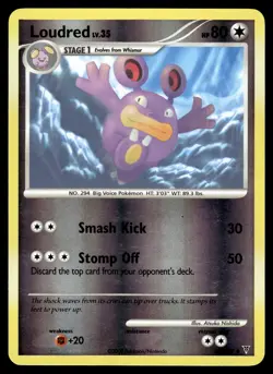 Loudred Reverse Holo 64 Supreme Victors Pokemon - Image 1