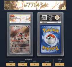 Mr Mime Illustration Rare 179/165 Scarlet & Violet 151 Pokemon TCG Ace 9 Mint - Image 3