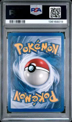 2001 POKEMON PROMO BLACK STAR POKEMON LEAGUE #28 SURFING PIKACHU PSA 8 - Image 2