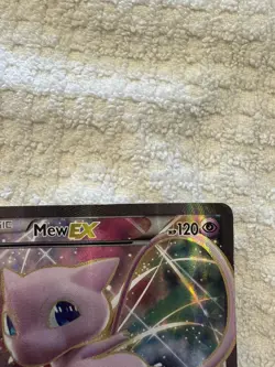 2016 Pokemon XY Black Star Promos Mew EX Full Art #XY126 - Image 3