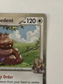 Pokemon TCG Arven's Greedent - 159/182 - Holo - Destined Rivals - Image 3