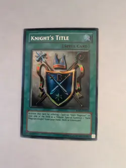 Yugioh Knight's Title ROD-EN002 Parallel Rare Edition LP - Image 1