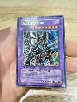 Yu-Gi-Oh Dark Paladin Limited Edition DMG-001 Secret Rare Card - Image 1