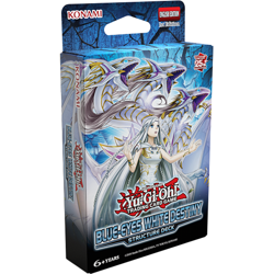 YUGIOH BLUE-EYES WHITE DESTINY STRUCTURE DECK - Image 1