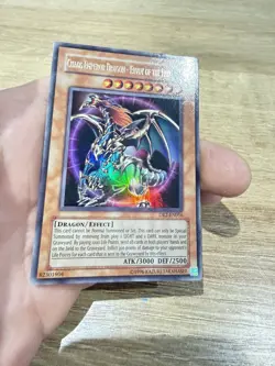 Yugioh! Chaos Emperor Dragon - Envoy of the End DR2-EN056 Ultra Rare NM - Image 3