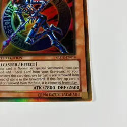 Yu-Gi-Oh! Dark Magician of Chaos Foil GLD1-EN016 Limited Edition Gold Rare LP - Image 4