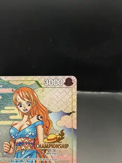 One Piece O-Nami Nami OP06-101 Championship CS 25-26 Stamp Promo - Image 2