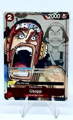 Usopp ST01-002 Alt Art One Piece TCG Premium Card Collection 25th Edition Promo - Image 1