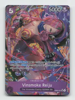 Vinsmoke (Alternate Art) SR Extra Booster: One Piece Heroines Edition EB03-031 N - Image 1