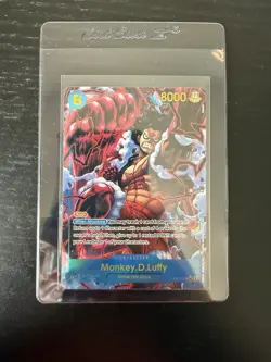 MONKEY D LUFFY - One Piece TCG OP11-118 Alt Art Secret Rare SEC NM - Image 1