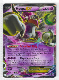Hoopa EX XY71 Promo Pokemon Card - 170 HP - Image 1