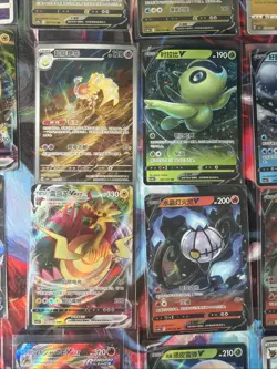 Pokemon 16 Card Lot nm V Max Mega Amazing Ex HOLO Rare Hits Only F114 - Image 2