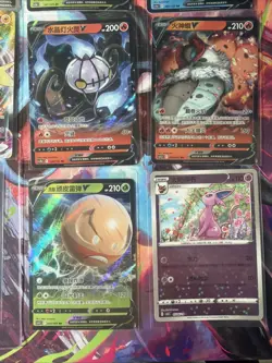 Pokemon 16 Card Lot nm V Max Mega Amazing Ex HOLO Rare Hits Only F114 - Image 4