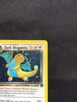 Pokemon Cards: Team Rocket 1st Edition Rare Holo: Dark Dragonite 5/82 - Image 4