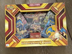 Pokemon TCG: Charizard-EX Box Fire Blast Card Game 820650802683 - Image 1