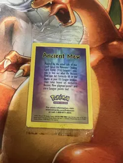 Ancient Mew Pokemon Movie 2000 Sealed Promo Trading Card Game - Image 1