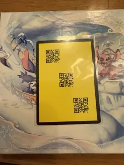 2026 Disney Lorcana Discard Error QR Code Card - winterspell- Fresh Pull - - Image 1