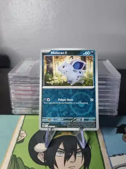 Pokemon Card Nidoran Scarlet & Violet 151 Reverse Holo 029/165 Near Mint - Image 1